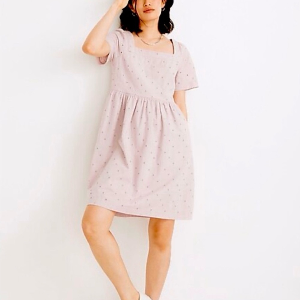 Madewell Eyelett Allie Mini Dress